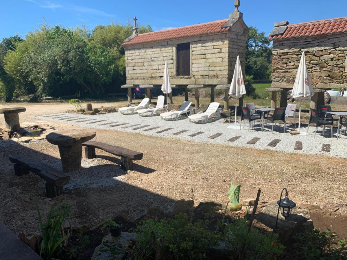 Albergue Ponte Olveira Mazaricos Luaran gambar