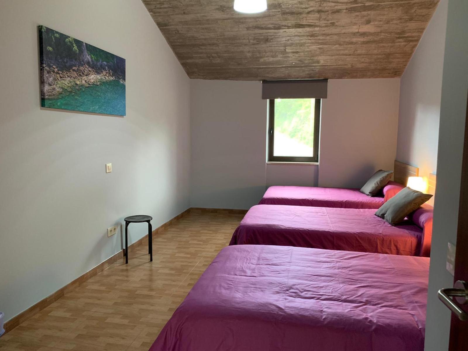 Albergue Ponte Olveira Mazaricos Luaran gambar